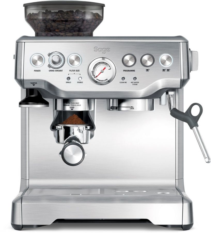 Sage The Barista Express Espresso Coffee Maker, Silver