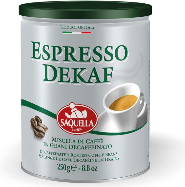 Saquella Espresso Dekaf koffeiiniton 250 g kahvipavut