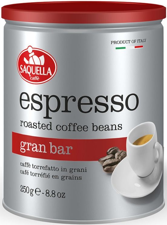 Saquella Espresso Gran Bar 250 g kahvipavut