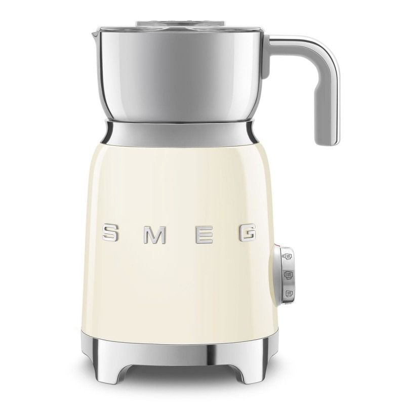 Smeg MFF01CREU sähköinen maidonvaahdotin, kermanvalkoinen