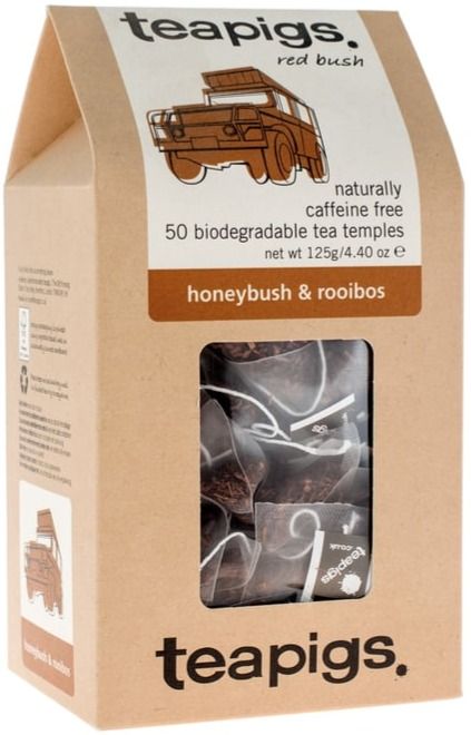 Teapigs Honeybush & Rooibos 50 tepåsar