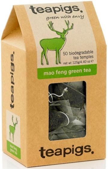 Teapigs Mao Feng Green Tea 50 teepussia
