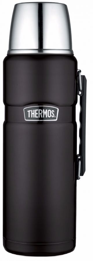 Thermos Stainless King termospullo 2000 ml, Matte Black