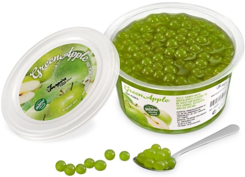 TIFC TIFC Boba Bubble Tea kuplatee-helmet, Green Apple 450 g