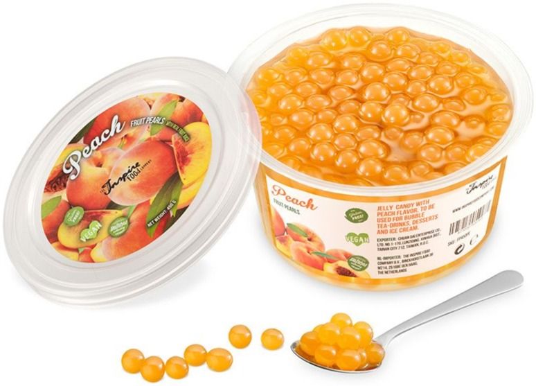 TIFC TIFC Boba Bubble Tea kuplatee-helmet, Peach 450 g