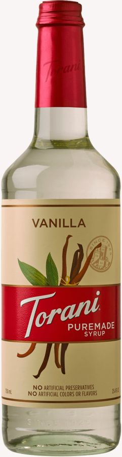 Torani Puremade Vanilla makusiirappi 750 ml