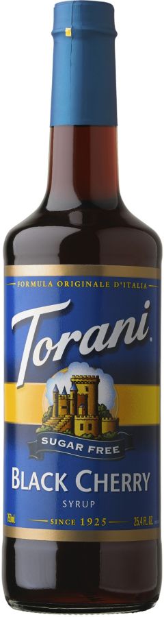 Torani Sugar Free Black Cherry Syrup 750 ml