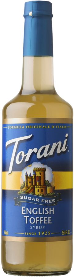 Torani Sugar Free English Toffee sockerfri smaksirap 750 ml