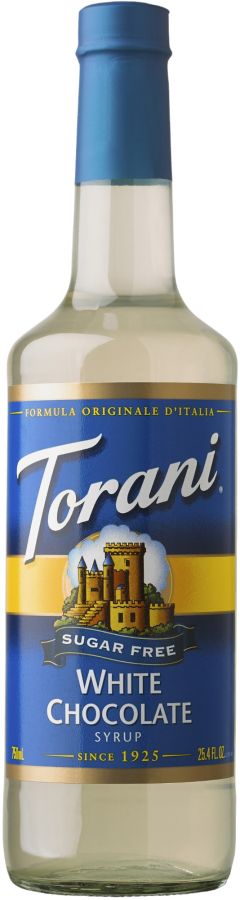 Torani Sugar Free White Chocolate sockerfri smaksirap 750 ml