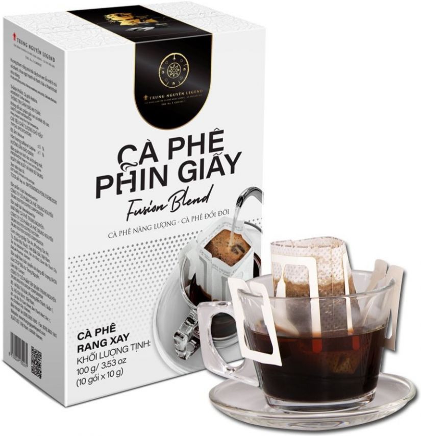 Trung Trung Nguyen Drip Coffee Fusion Blend 10 x Coffee Bags