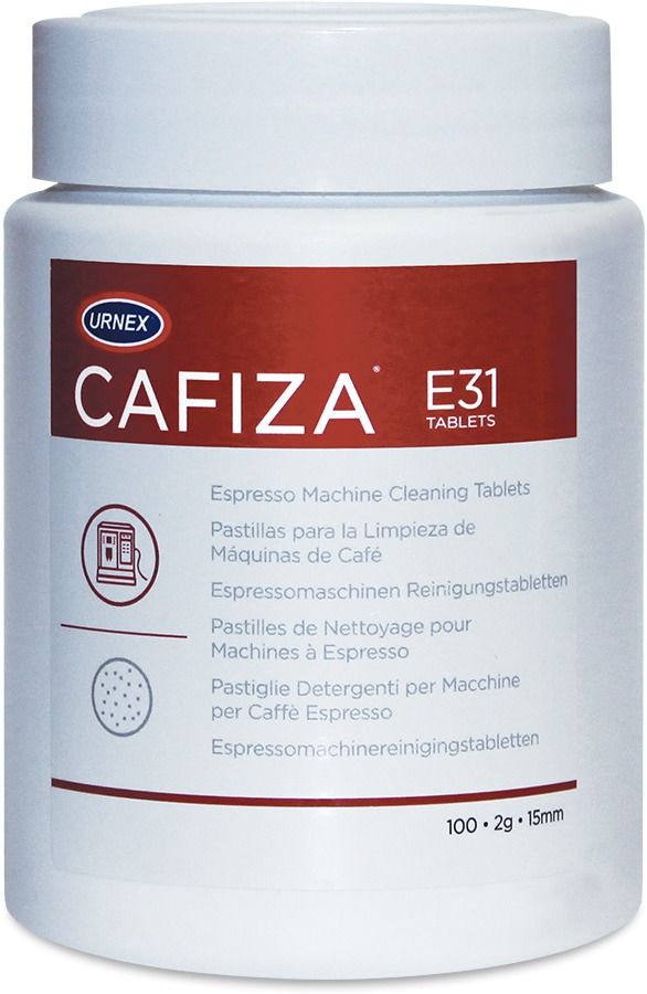 Urnex Cafiza E31 Espresso Machine Cleaning Tablets 100 pcs