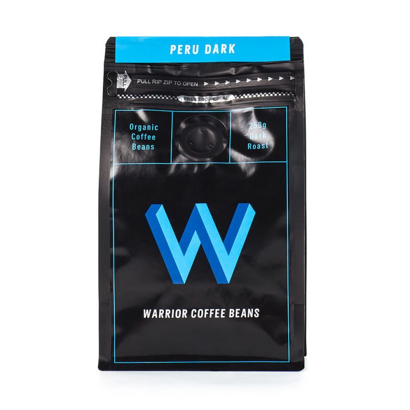 Warrior Warrior Coffee Peru Dark 250 g kahvipavut
