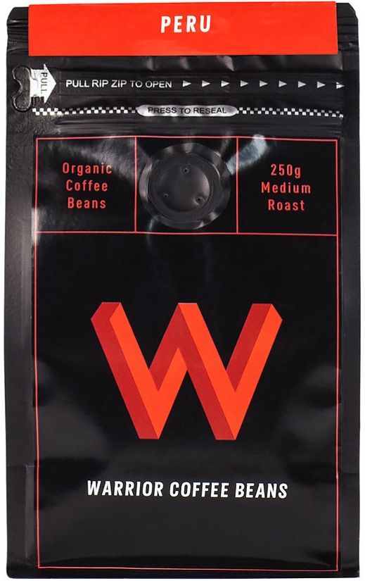 Warrior Coffee Peru 250 g coffee beans