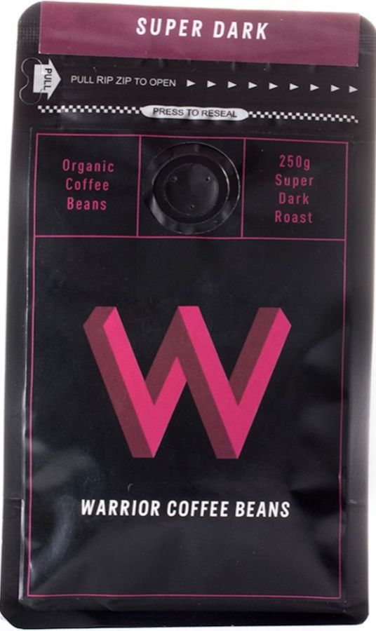 Warrior Warrior Coffee Super Dark 250 g kahvipavut