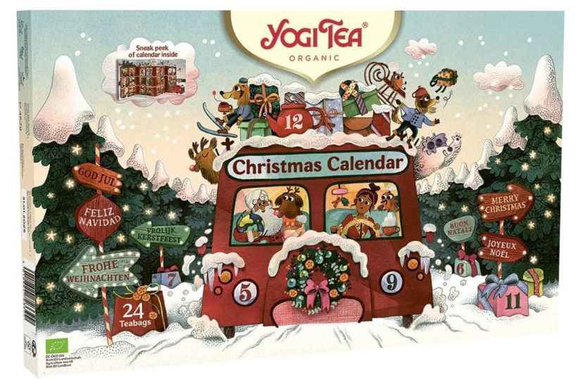 Yogi Tea® Christmas Calendar tee-joulukalenteri, 24 teepussia