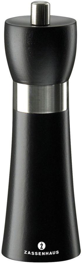 Zassenhaus Zassenhaus Hamburg Pepper Mill 18 cm, Black