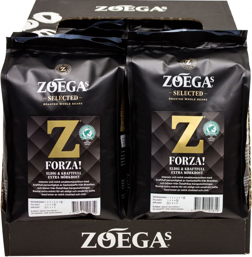 Zoégas Zoégas Forza! 8 x 450 g kahvipavut tukkupakkaus