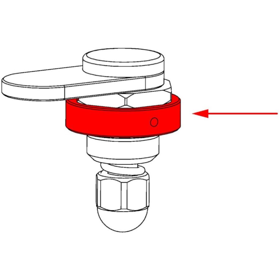 9Barista Safety Ring And Seals -turvarengas & 2 x tiiviste