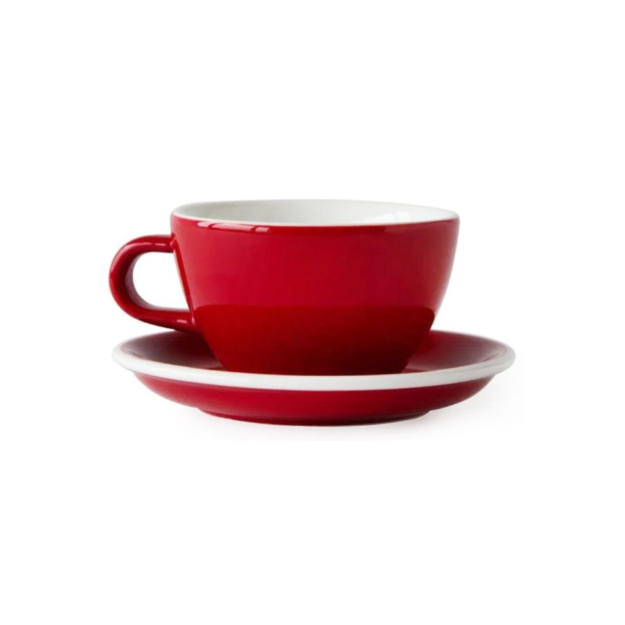Acme Large Latte kuppi 280 ml + lautanen 15 cm, Rata