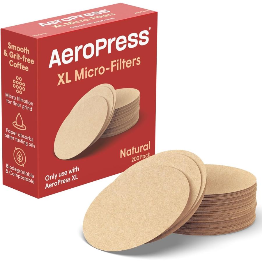 AeroPress XL Natural Micro-Filters suodatinpaperit 200 kpl