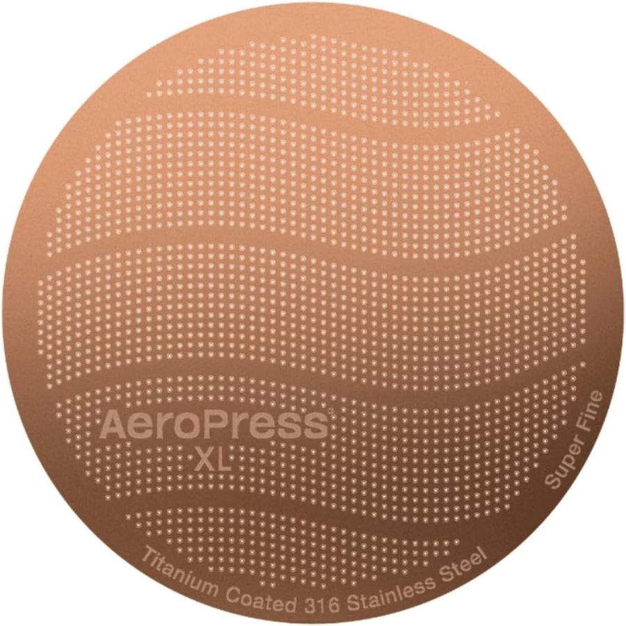 AeroPress XL teräksinen kahvisuodatin, kulta
