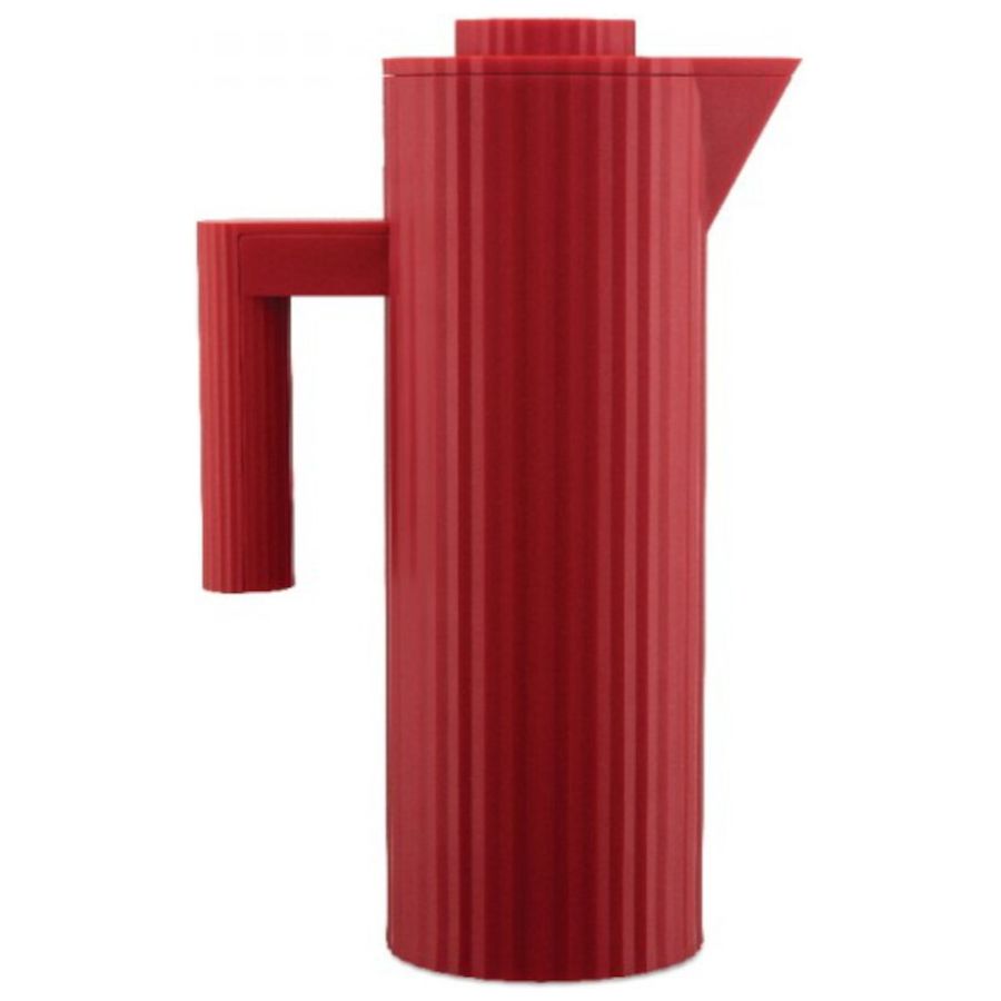 Alessi MDL12 Plissé Thermo Jug 1 l, Red