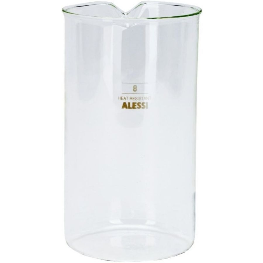 Alessi reservglas 9094/8 för 8 koppars pressobryggare