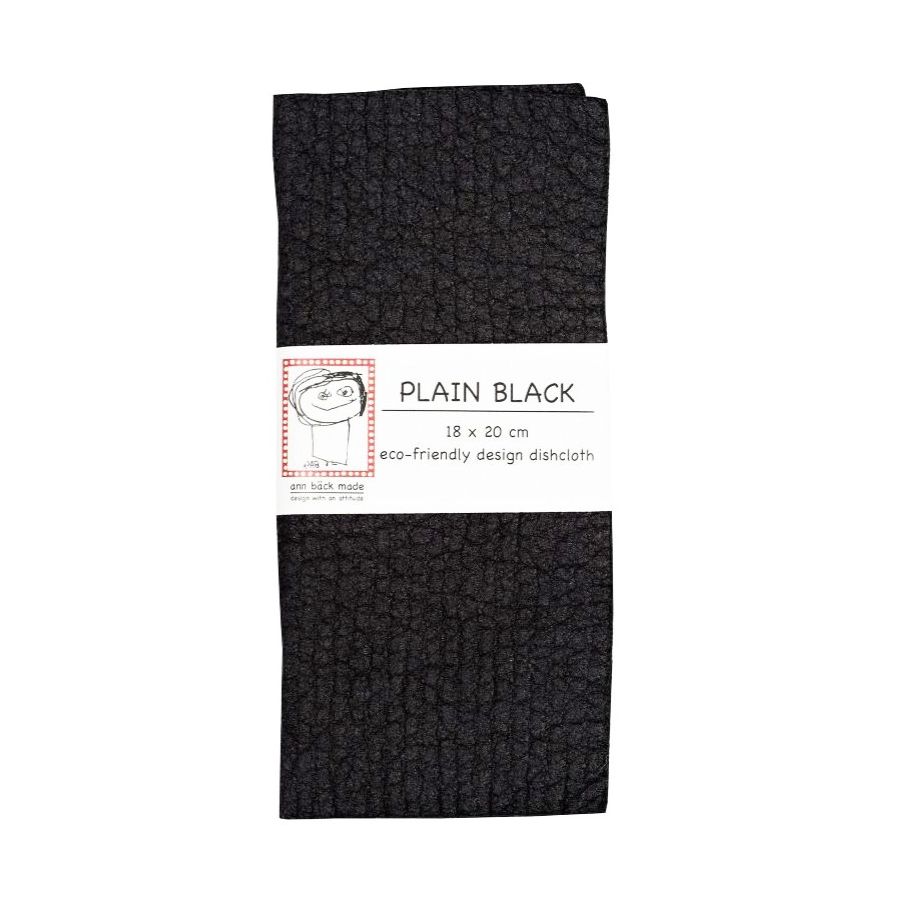 Ann Bäck eko-keittiöliina, Plain Black