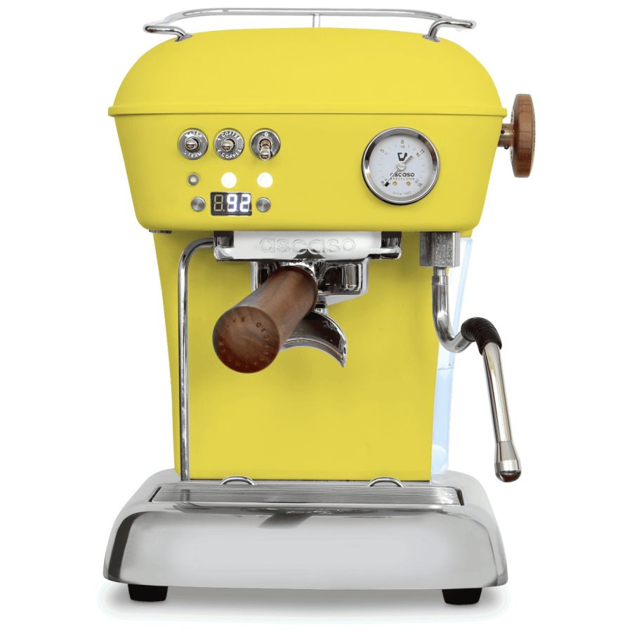 Ascaso Dream PID espressokone, keltainen