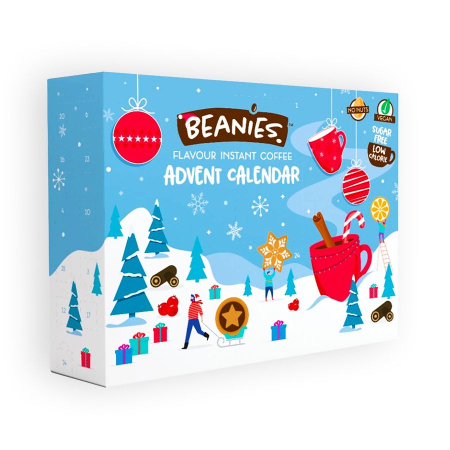 Beanies-pikakahvi joulukalenteri 2025