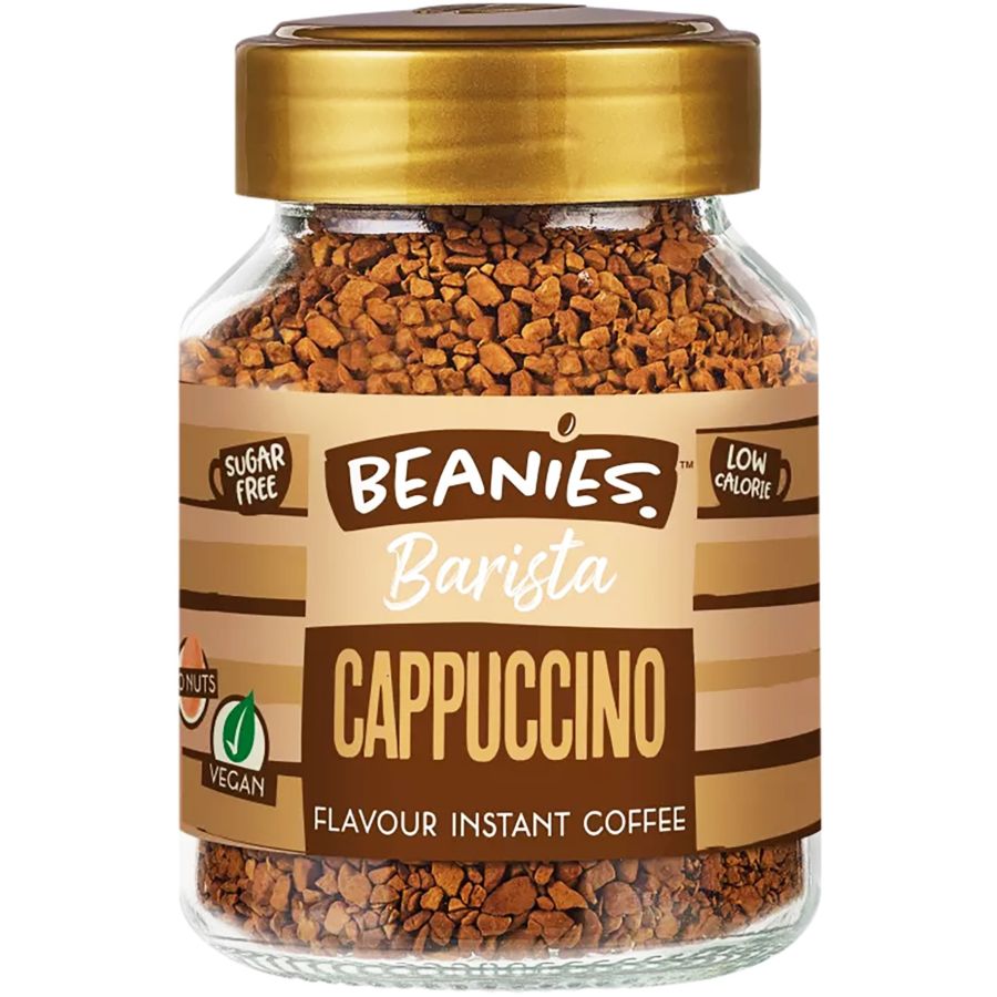 Beanies Barista Cappuccino Flavoured Instant Coffee 50 g