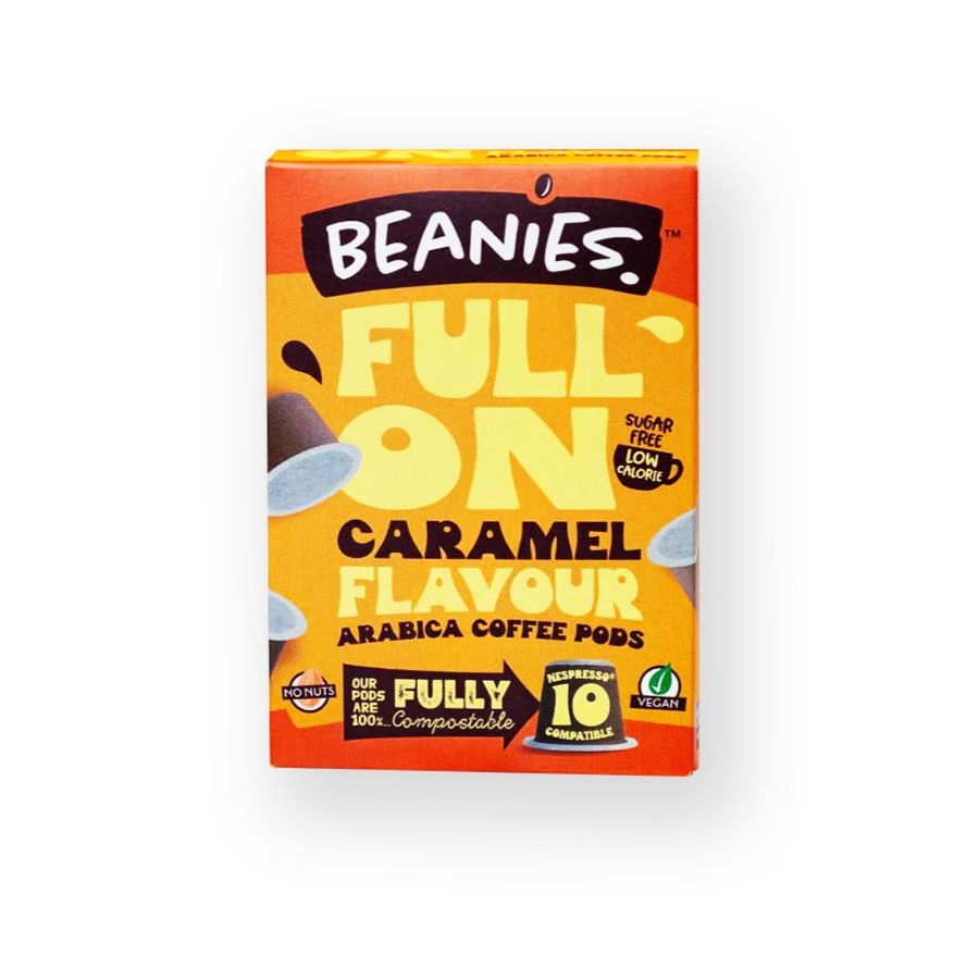 Beanies Full-On Caramel - Nespresso-yhteensopivat kahvikapselit 10 kpl