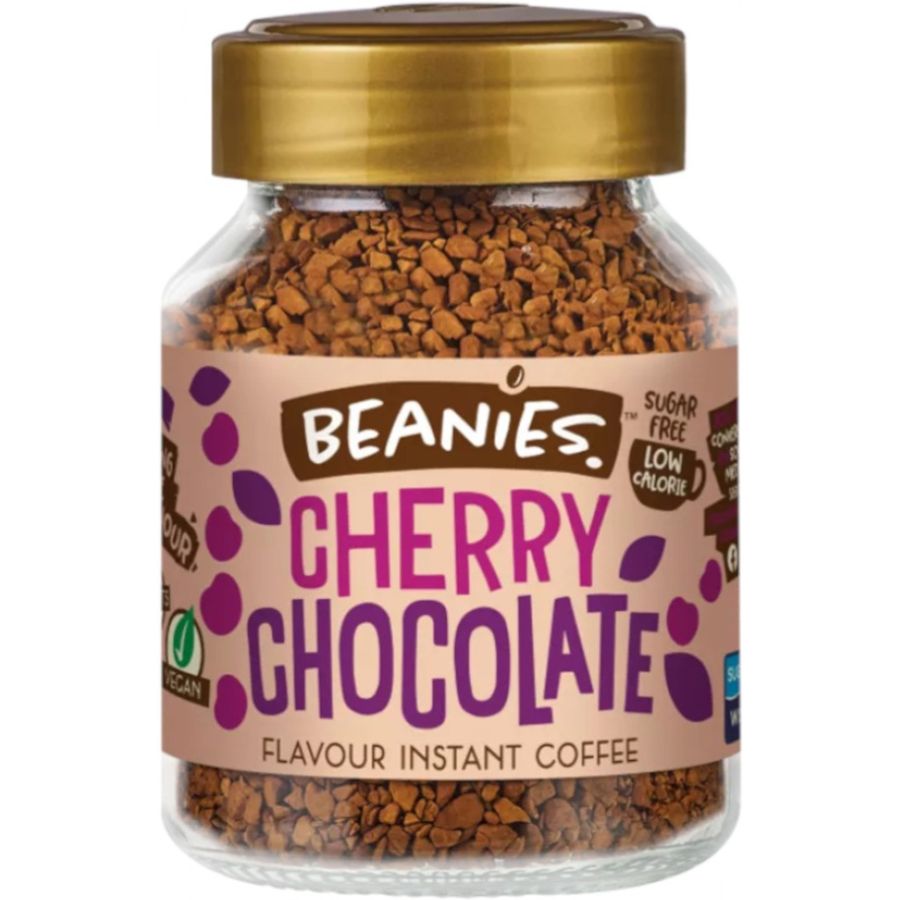 Beanies Cherry Chocolate maustettu pikakahvi 50 g