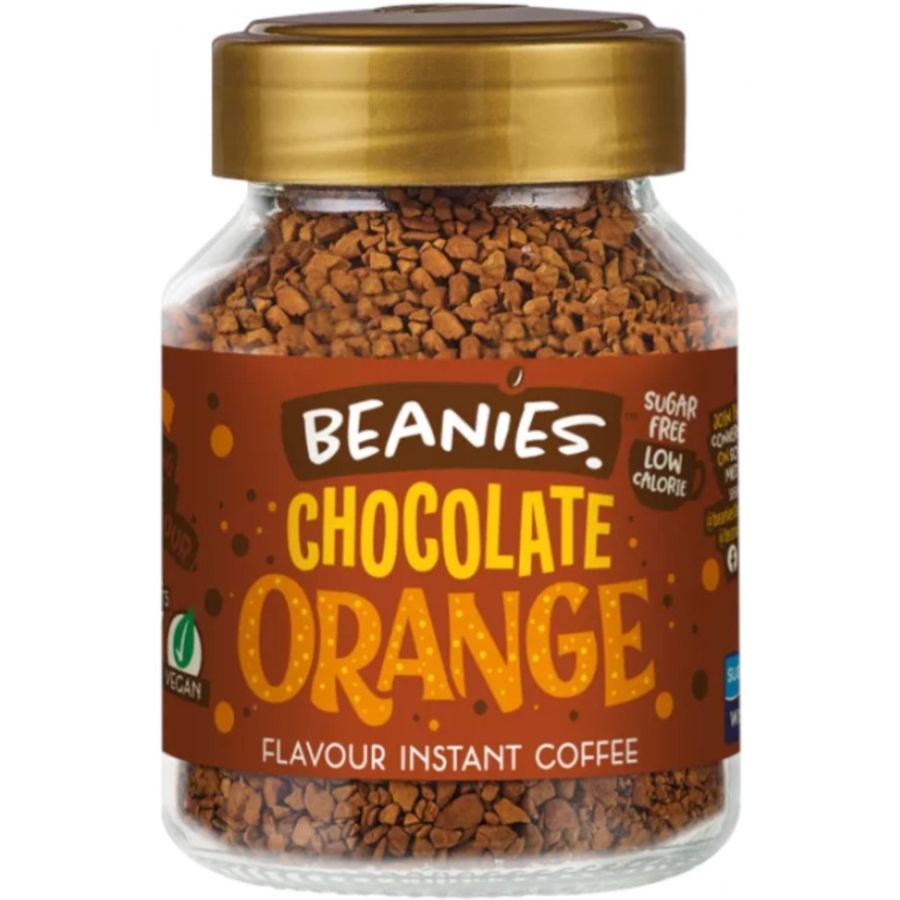 Beanies Chocolate Orange Flavoured Instant Coffee 50 g