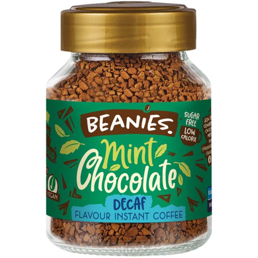 Beanies Decaf Mint Chocolate kofeiiniton maustettu pikakahvi 50 g
