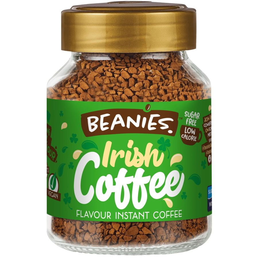 Beanies Irish Coffee Flavoured Instant Coffee 50 g