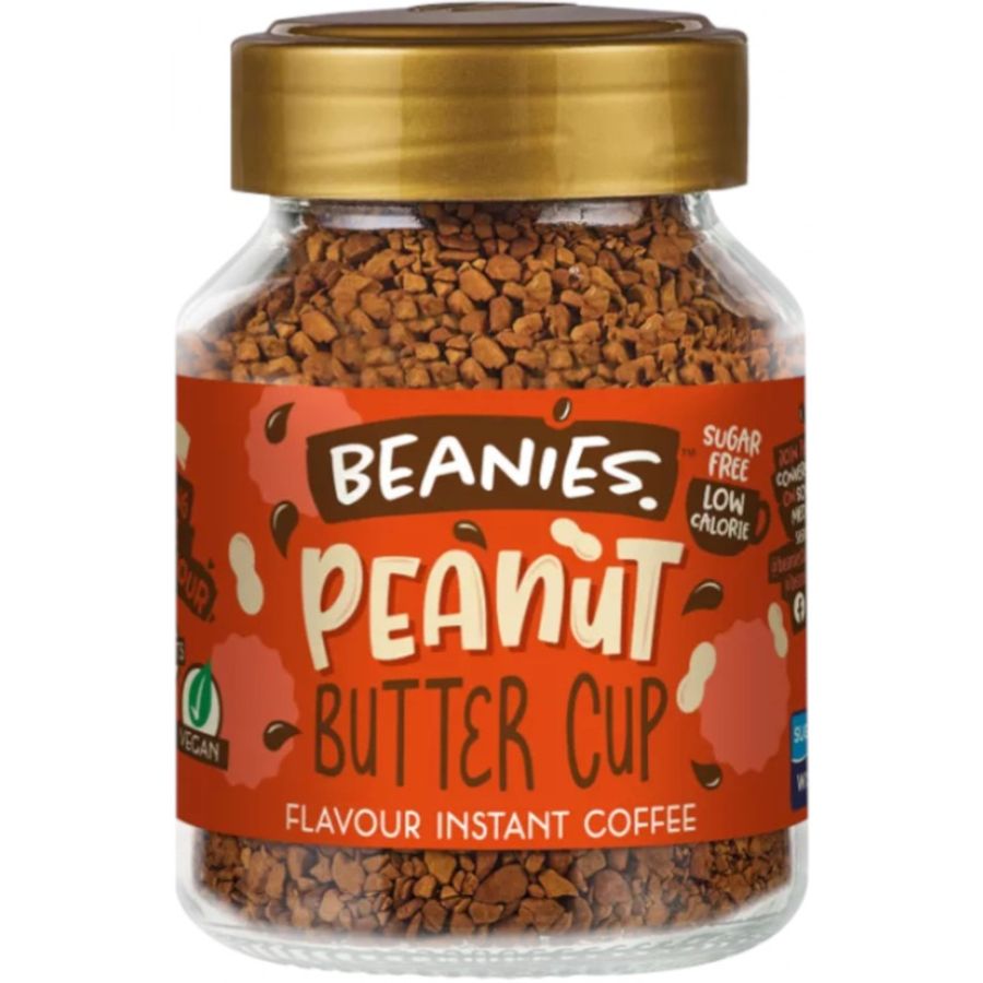 Beanies Peanut Butter Cup smaksatt snabbkaffe 50 g