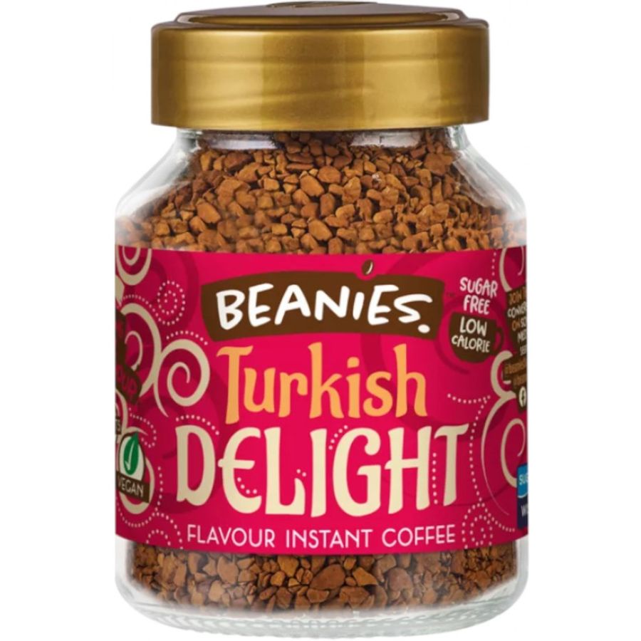 Beanies Turkish Delight maustettu pikakahvi 50 g
