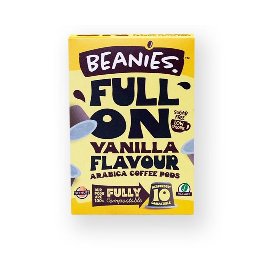 Beanies Full-On Vanilla - Nespresso-kompatibla kaffekapslar 10 st.