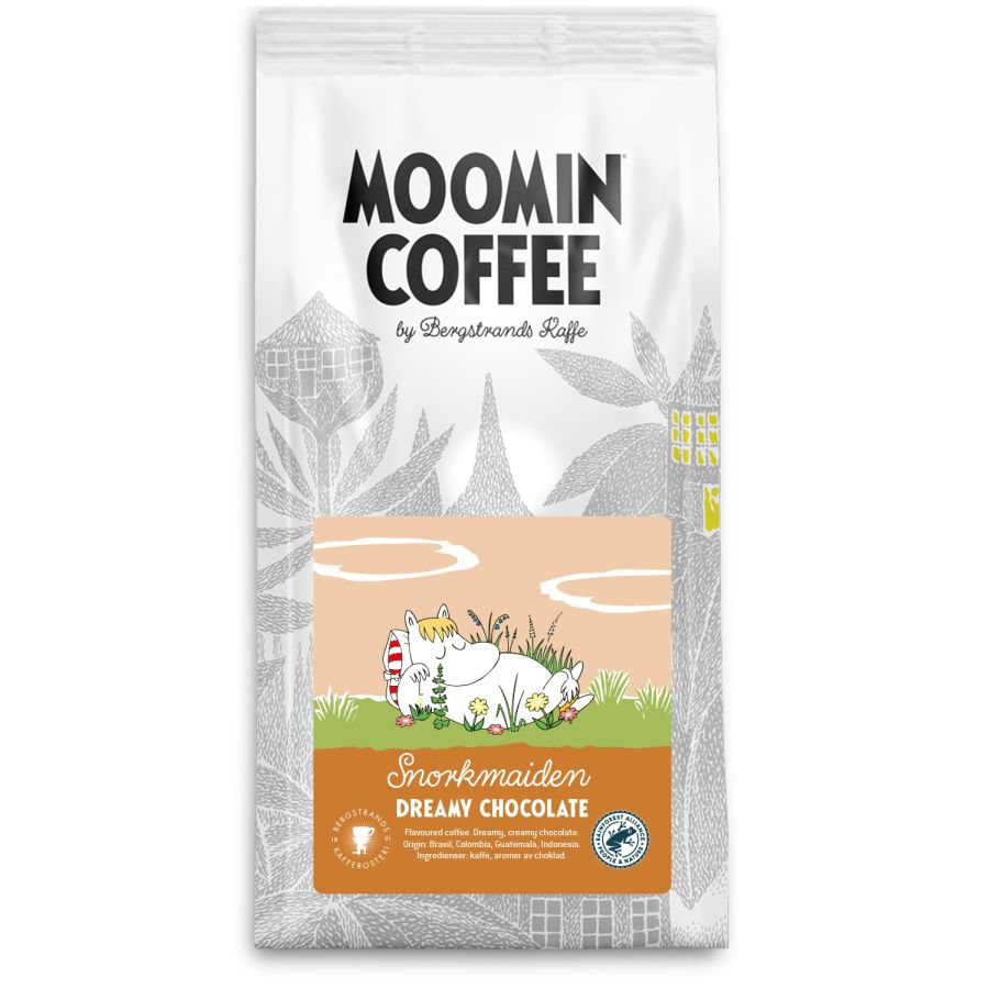 Bergstrands Moomin Snorkmaiden Dreamy Chocolate Flavoured Coffee 250 g Ground