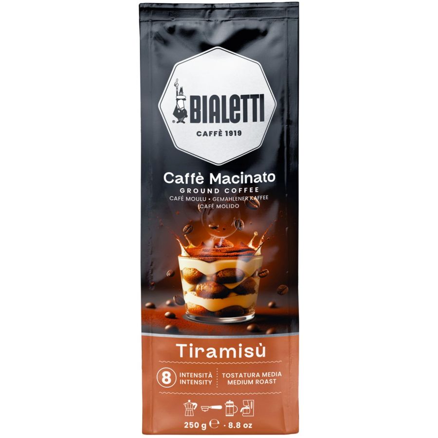 Bialetti Caffè Macinato Tiramisù jauhettu makukahvi 250 g