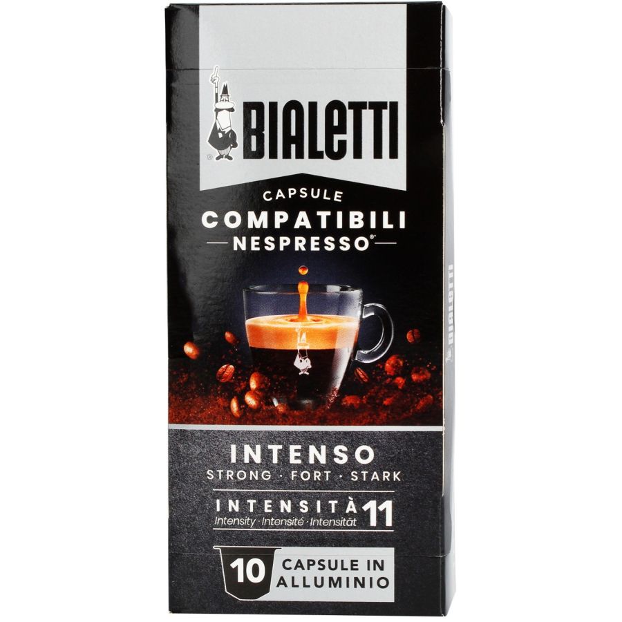 Bialetti Intenso Nespresso-yhteensopivat kahvikapselit 10 kpl