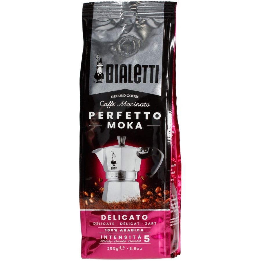 Bialetti Perfetto Moka Delicato Ground Coffee 250 g