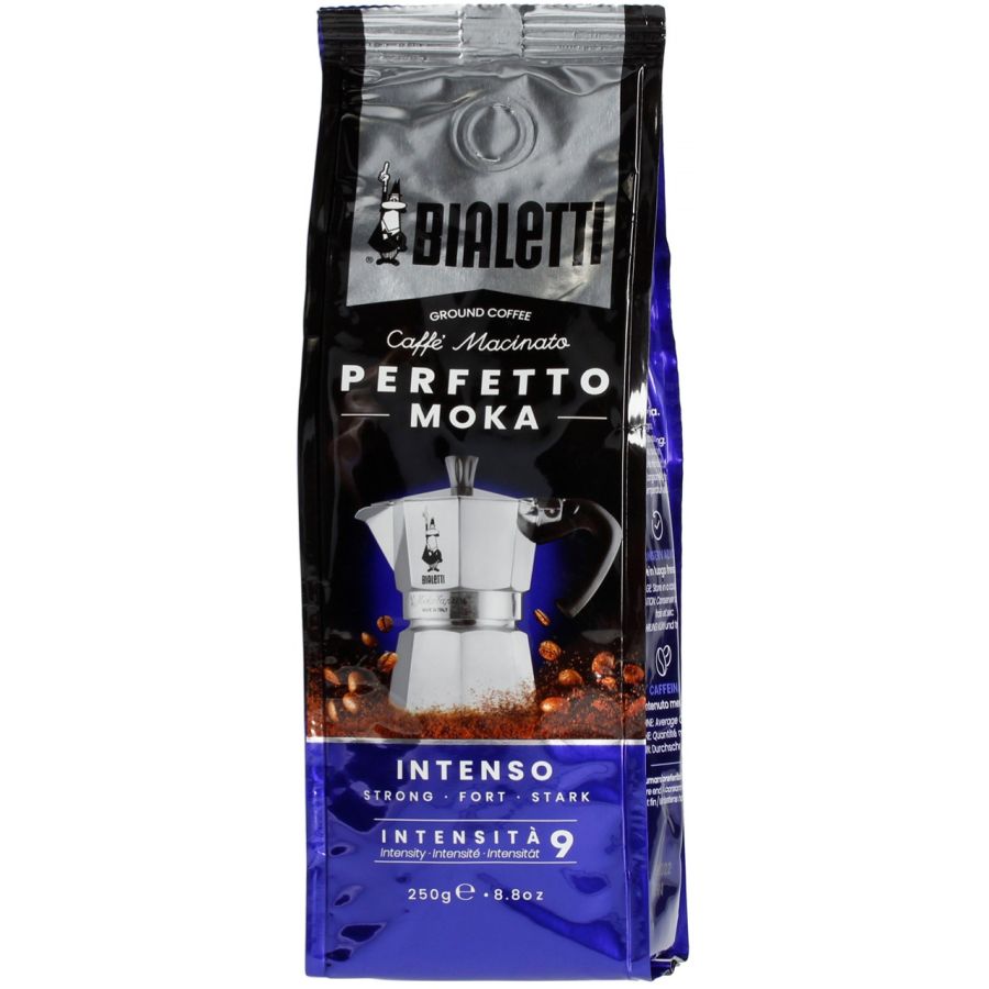 Bialetti Perfetto Moka Intenso jauhettu kahvi 250 g