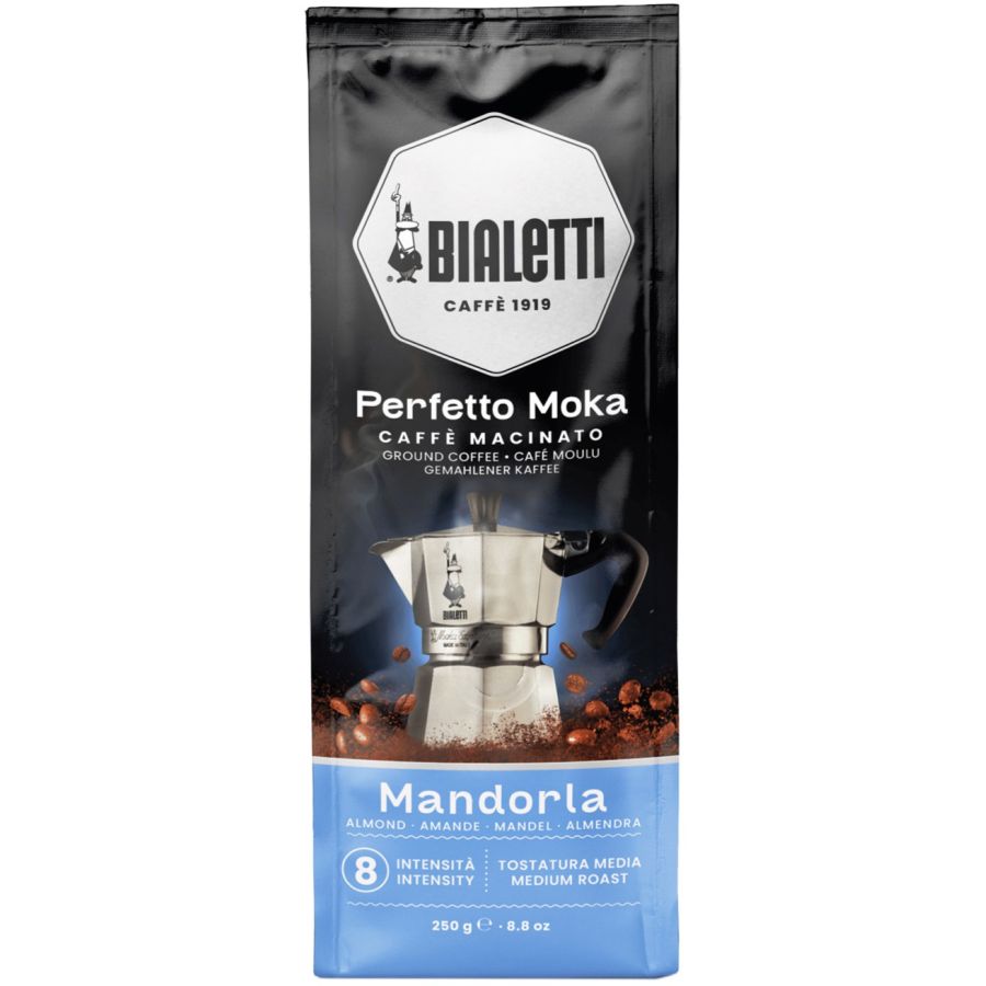 Bialetti Perfetto Moka Mandorla 250 g jauhettu kahvi