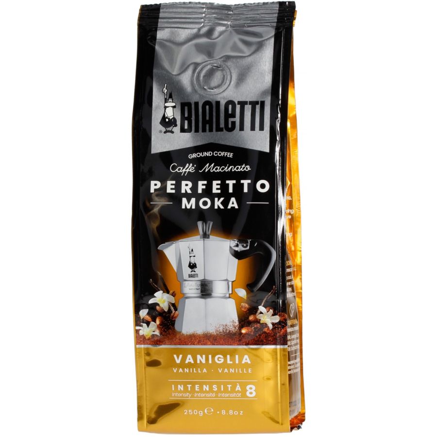 Bialetti Perfetto Moka Vaniglia jauhettu kahvi 250 g