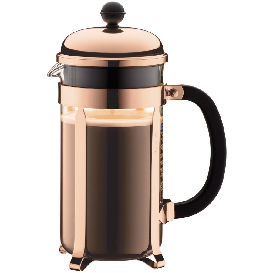 Bodum Chambord French Press 8 Cups 1000 ml, Copper