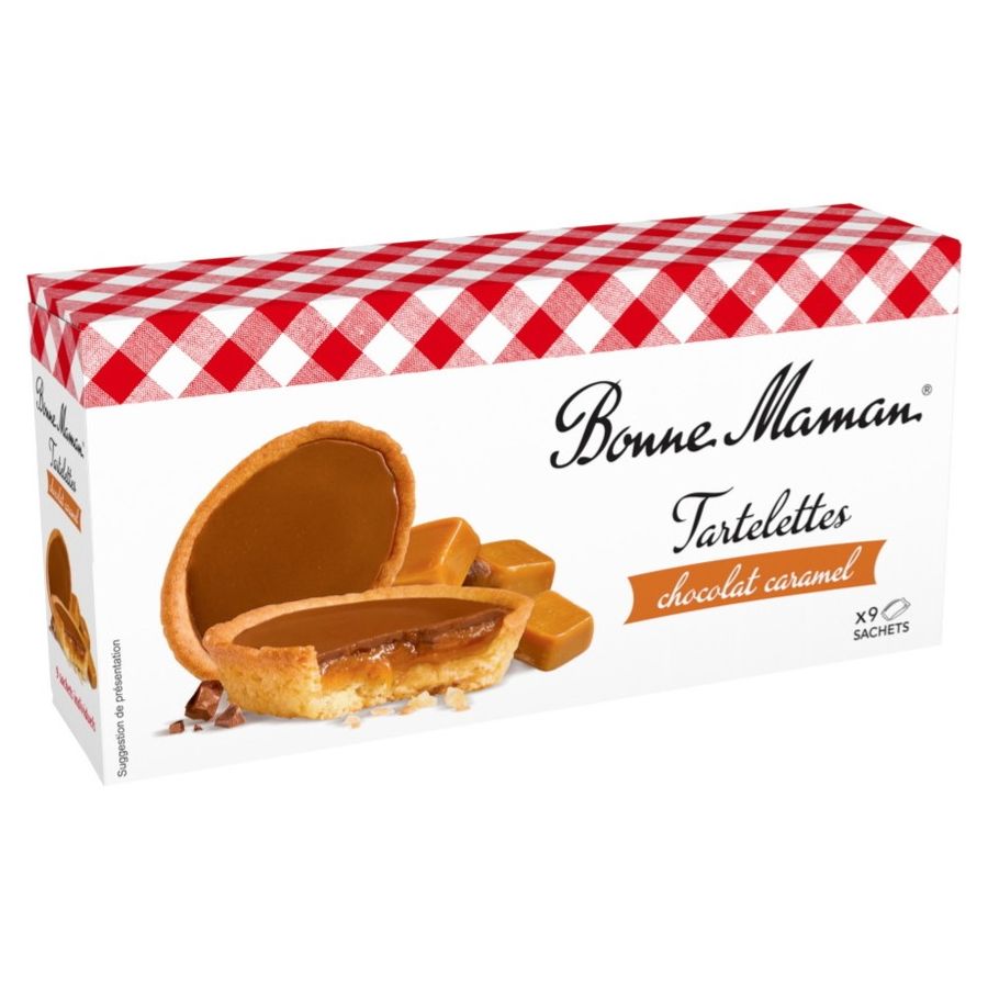 Bonne Maman choklad-kolatarteletter 135 g