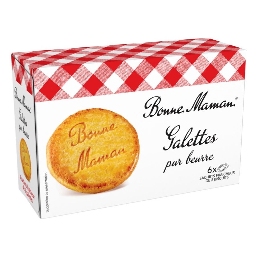 Bonne Maman Galette franska smörkakor 170 g