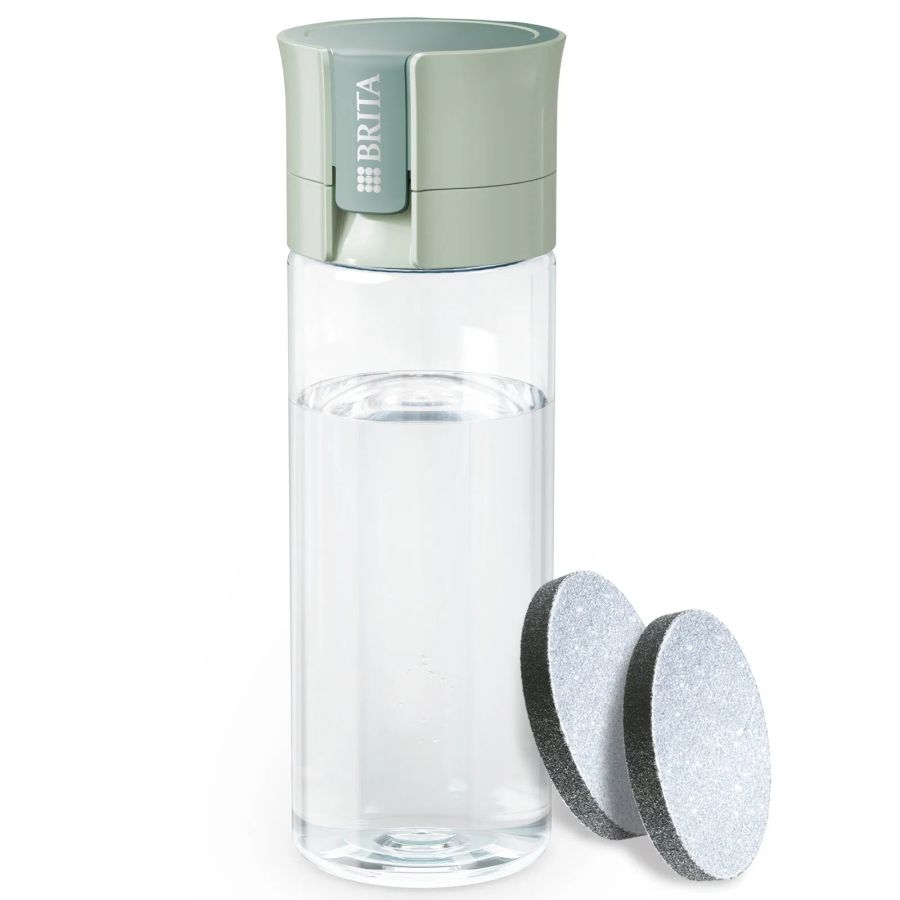 Brita Vital vedensuodatinpullo 600 ml, vaaleanvihreä